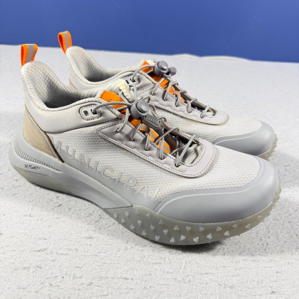 Municipal Sportcross ATG Golf Shoes Mens 11 Gray Spikeless All Terrain